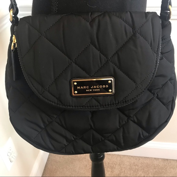 Marc Jacobs Handbags - NWT Marc Jacobs Quilted Crossbody Bag Black
